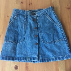 Denim Skirt